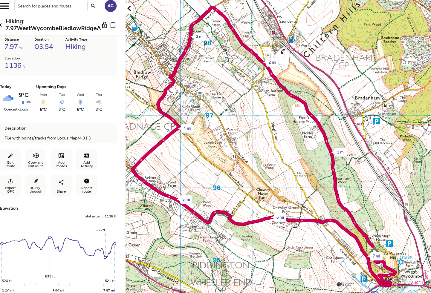 Map credit: Ordnance Survey Premium subscription